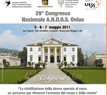 5, 6, 7 maggio 2011: Congresso Nazionale ANDOS Onlus, Montecchio Maggiore (VI)
